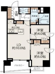 プラウド銀座一丁目の物件間取画像